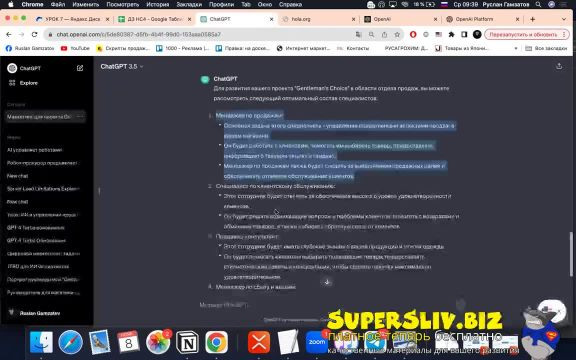 [SuperSliv-biz] 18-2- Как работать с промтом