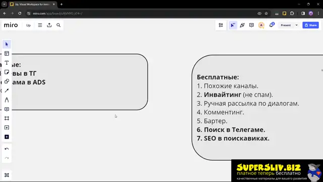[SuperSliv-biz] 6 Обзор способов привлечения аудитории в канал